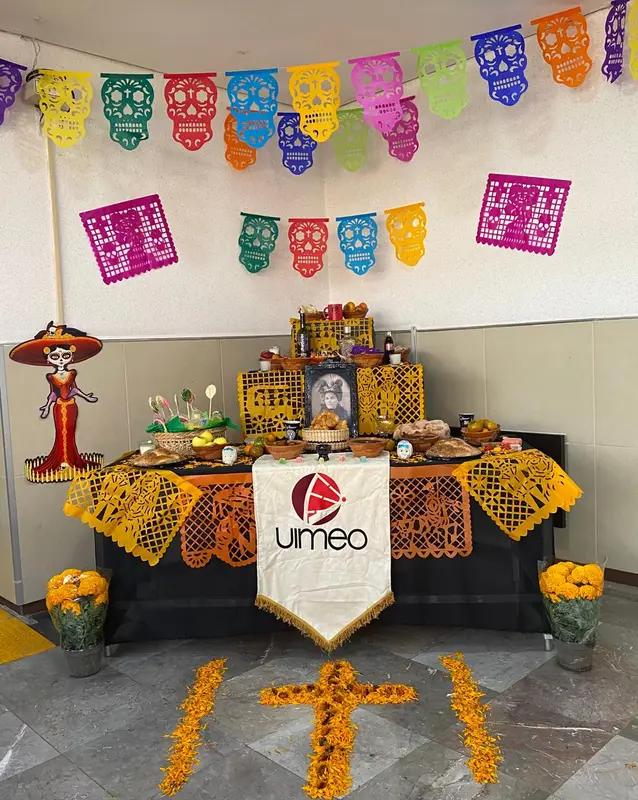 Ofrenda en laboratorio